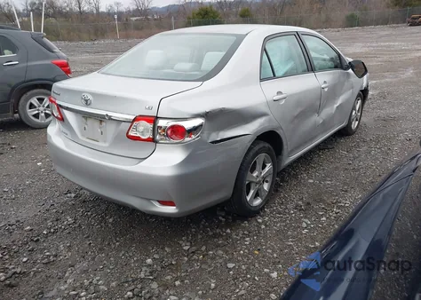 2011 Toyota Corolla Le z USA, uszkodzony, nr VIN 2T1BU4EE1BC605792